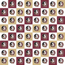Florida State Seminoles Squares Digitally Printed