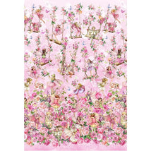 Flower Fairies Spring Songs-Fairy Border DDC12248-PINK-D