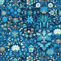 Folklore - Floral - Blue 2600-31645-B