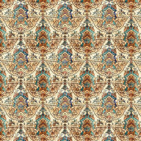 Folklore - Medieval Crest Geo- Dk Tan 2600-31646-A