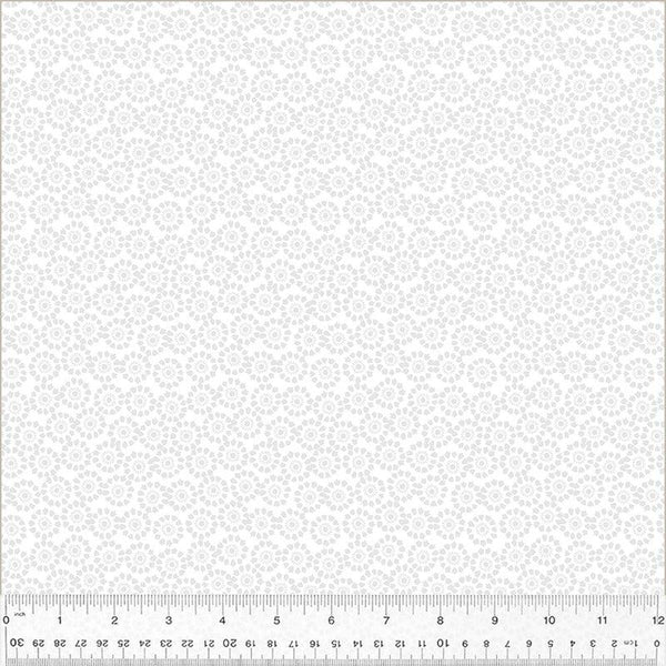 Frosting-Mini Medallion White On White 54601-1