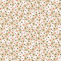 Full House-Playing Cards Beige R751272D-BEIGE