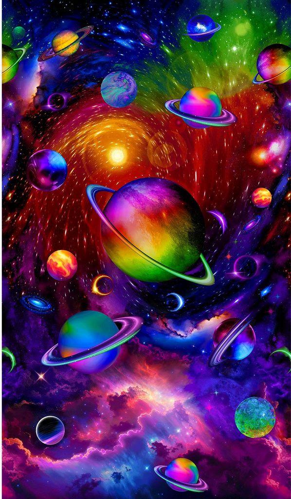 Spaced Out - Galaxy Panel 24" PANEL-CD3770-MULTI