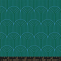 Geometry - Hump Day Arches Linen Canvas Jade RS5178-21L