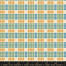 Geometry - Parallel Geometrics Waffle Checks Jade RS5173-12
