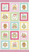 Gingerbread Kisses-24" Gingerbread Friends Panel P16447-PANEL