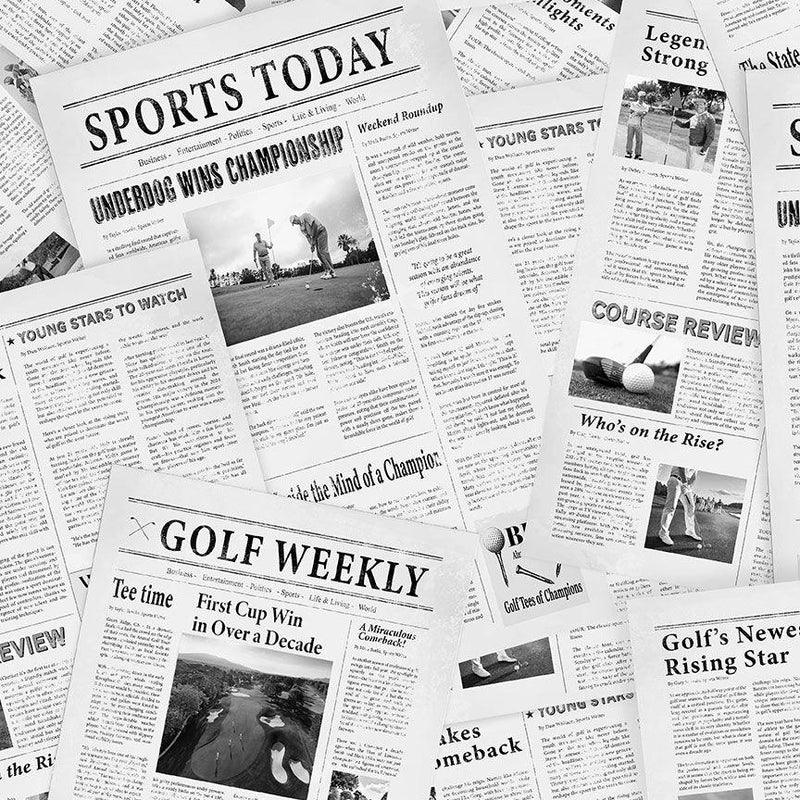 Golf Newspaper-News SPORT-CD3853-NEWS