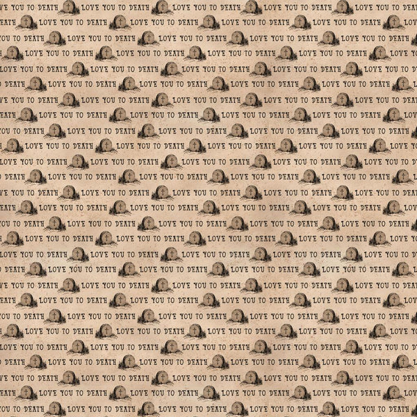 Gothic Halloween Digital Loveyou Y4444-12