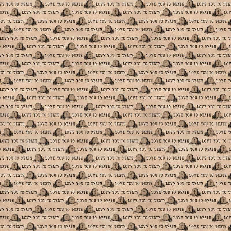 Gothic Halloween Digital Loveyou Y4444-12