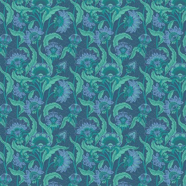 Pieces Of India-Botanicals Blue/Green 12025697