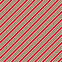 Noel-Diagonal Stripes Red/Green OA598123