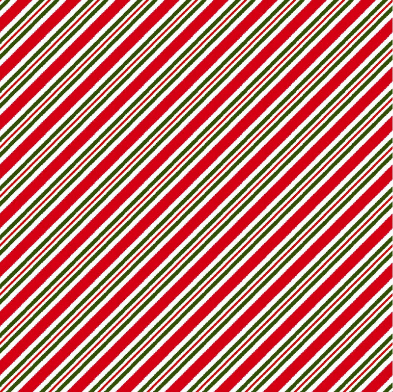 Noel-Diagonal Stripes Red/Green OA598123