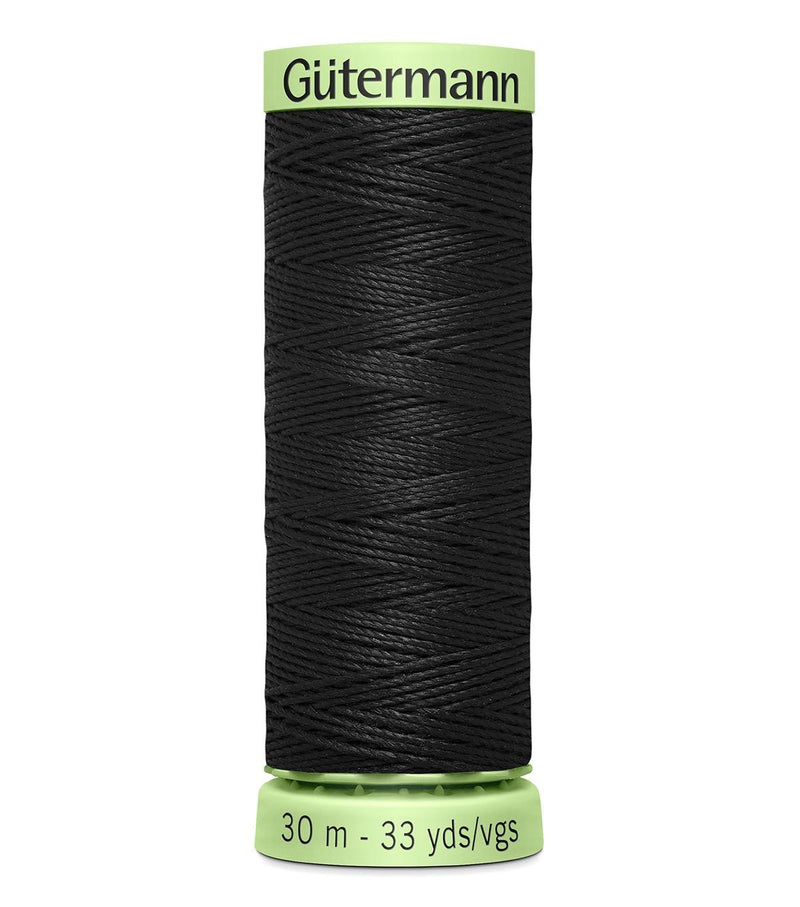 Heavy Duty Polyester Top Stitching 30M Black 729891-10