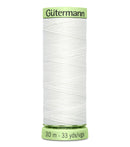 Heavy Duty Polyester Top Stitching 30M Nu White 729891-20