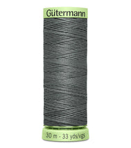 Heavy Duty Polyester Top Stitching 30M Rail Gray 729891-115