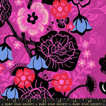 Hello Alice - Rabbit Hole Damask Floral Berry RS2121-12