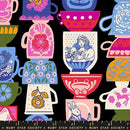 Hello Alice - Tea Party Housewares Black RS2122-13