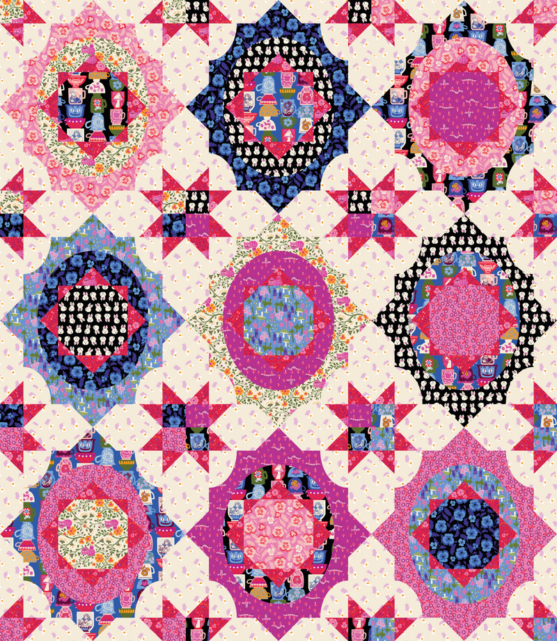 Hello Alice Cameo Quilt Kit