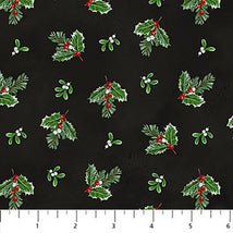 Highland Heart - Holly Toss Black Multi DP28052-99