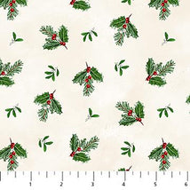 Highland Heart - Holly Toss Cream Multi DP28052-11