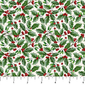 Highland Heart - Small Holly Cream Multi DP28051-11