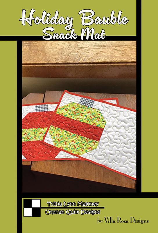 Holiday Bauble Snack Mat Pattern VRD-OQ109