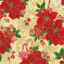 Holiday Flourish-Peppermint Twist Cream SRKM-22945-84