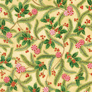 Holiday Flourish-Peppermint Twist Cream SRKM-22948-84