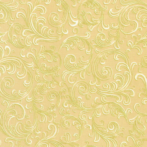 Holiday Flourish-Peppermint Twist Cream SRKM-22949-84