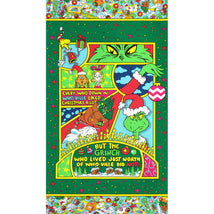How The Grinch Stole Christmas-24" Panel Holiday ADED-23097-223