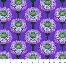 Iconic - Strawflower Periwinkle AMT123-63C