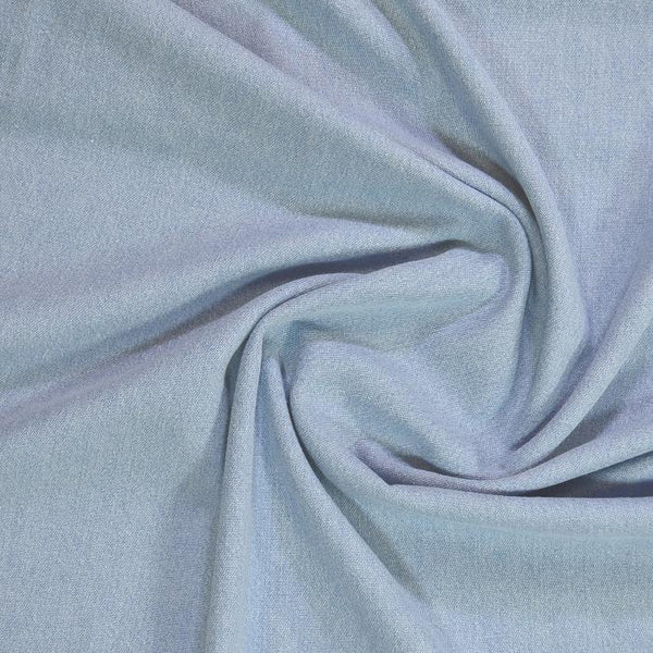 Indigo Denim 6.5oz-Bleach Indigo Wash I012-1641