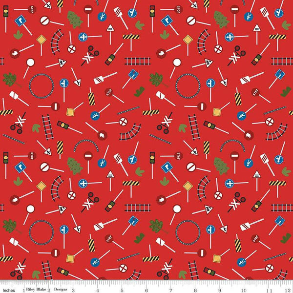 It Takes A Village-Traffic Signs Fire C15462-FIRE