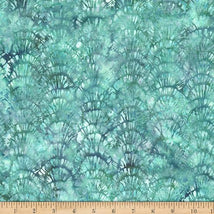 Jelly Fish Batiks-Shell Texture Sea Holly MR47-226