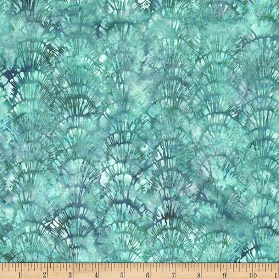 Jelly Fish Batiks-Shell Texture Sea Holly MR47-226
