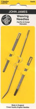 John James Weaving Needles Assorted Sizes 3ct JJ60700