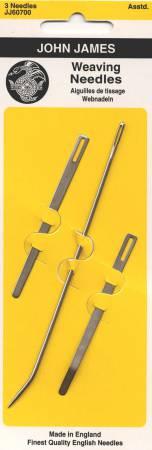 John James Weaving Needles Assorted Sizes 3ct JJ60700