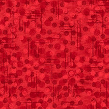 Jot Dot-Tonal Texture Red 9570-88