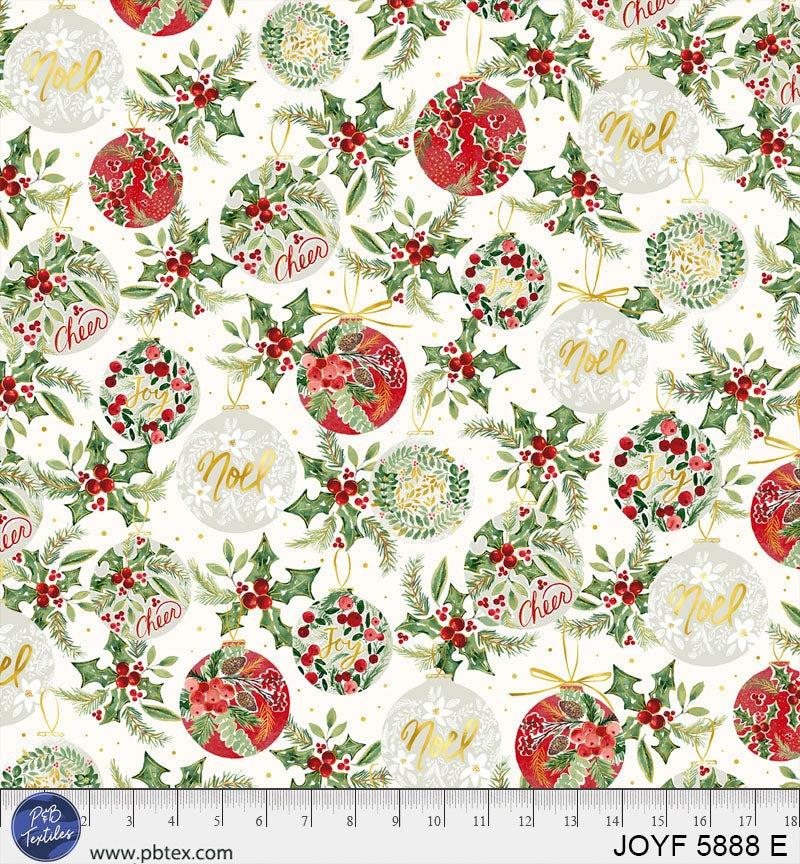 Joyful Ornament Allover 05888-E