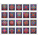 Jubilee-36" Floral Geo Picture Panels Pearl 2600-31588-E