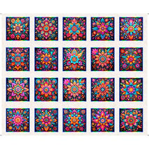 Jubilee-36" Floral Geo Picture Panels Pearl 2600-31588-E