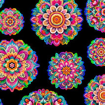 Jubilee-Mandalas Black 2600-31589-J