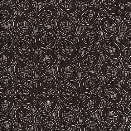 KF Classics-Aboriginal Dot  GP71.CHOCO 100% Cotton KF Classics Free Spirit