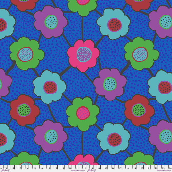 KF Collective August 2025-Floral Connections Blue PWBM099.BLUE