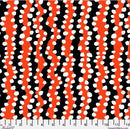 Kaffe Fassett August 2022-Bubble Stripe BLack PWBM082.BLACK