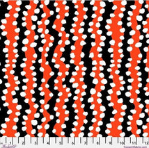 Kaffe Fassett August 2022-Bubble Stripe BLack PWBM082.BLACK