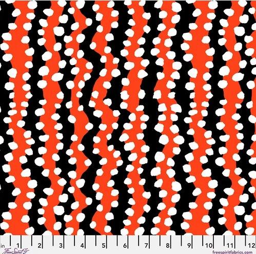 Kaffe Fassett August 2022-Bubble Stripe BLack PWBM082.BLACK