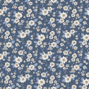 Kitten Fun-Floral Dark Denim Y4567-89