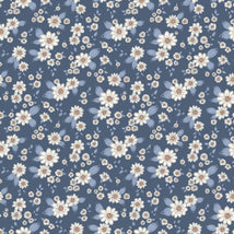 Kitten Fun-Floral Dark Denim Y4567-89