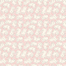 Kitten Fun-Tossed Kittens Light Pink Y4569-41